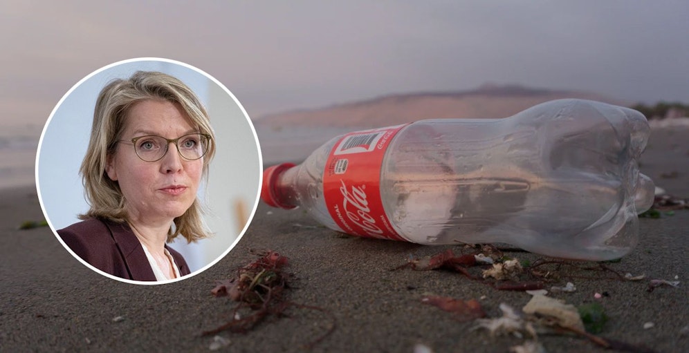Umwelt- und Klimaministerin Leonore Gewessler ist für den Plastikpfand.
