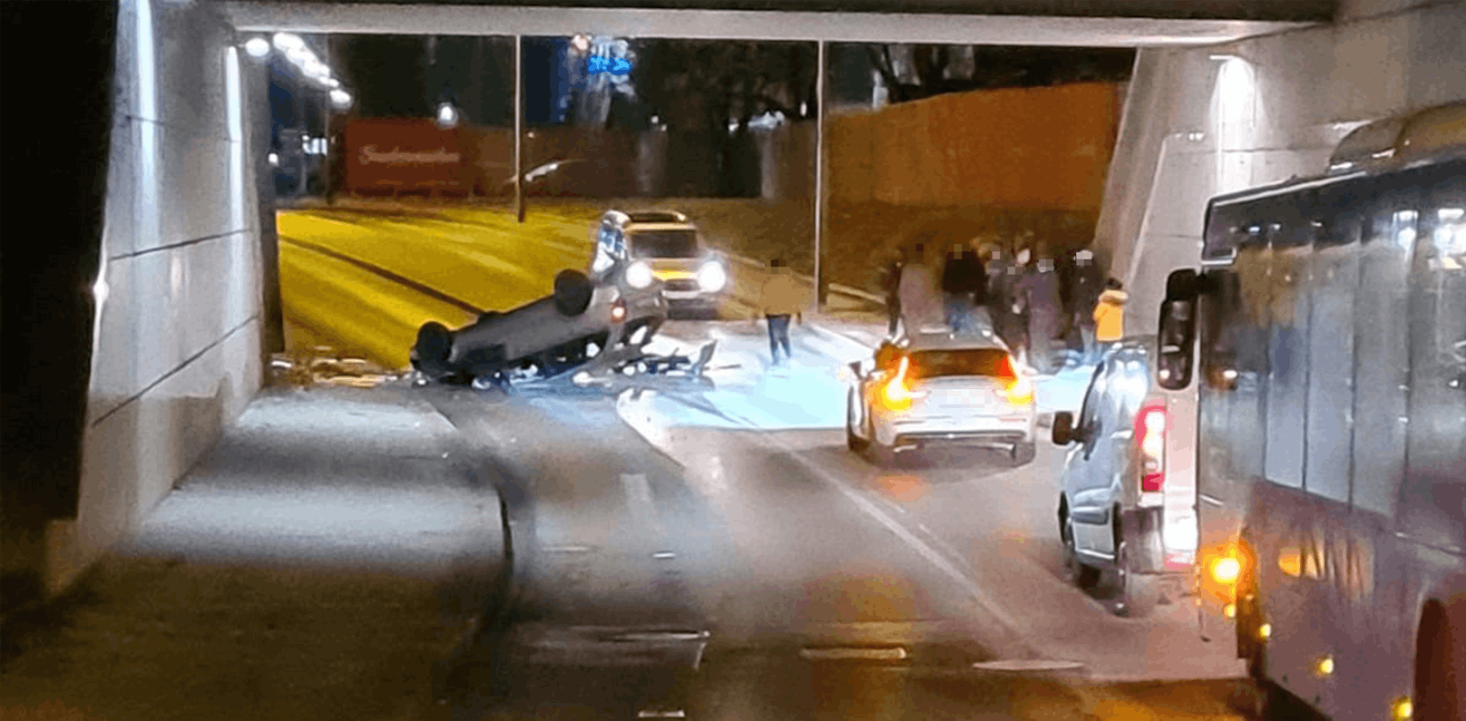 In Wien-Liesing ereignete sich Mittwochnacht ein Unfall.