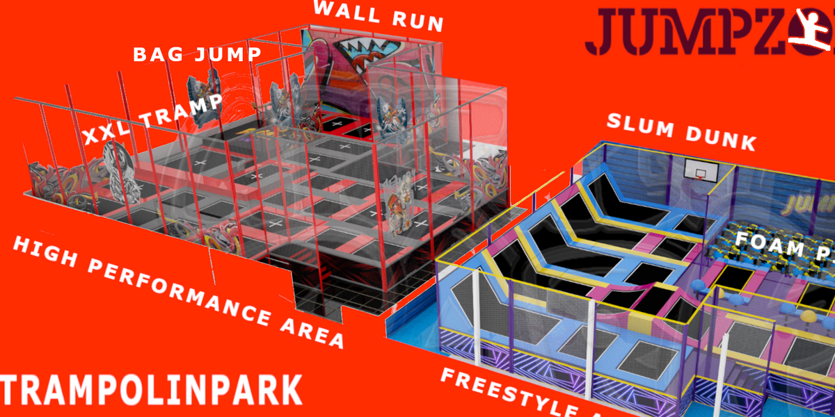 Der Trampolinpark in St. Pölten sollte bereits eröffnet werden.