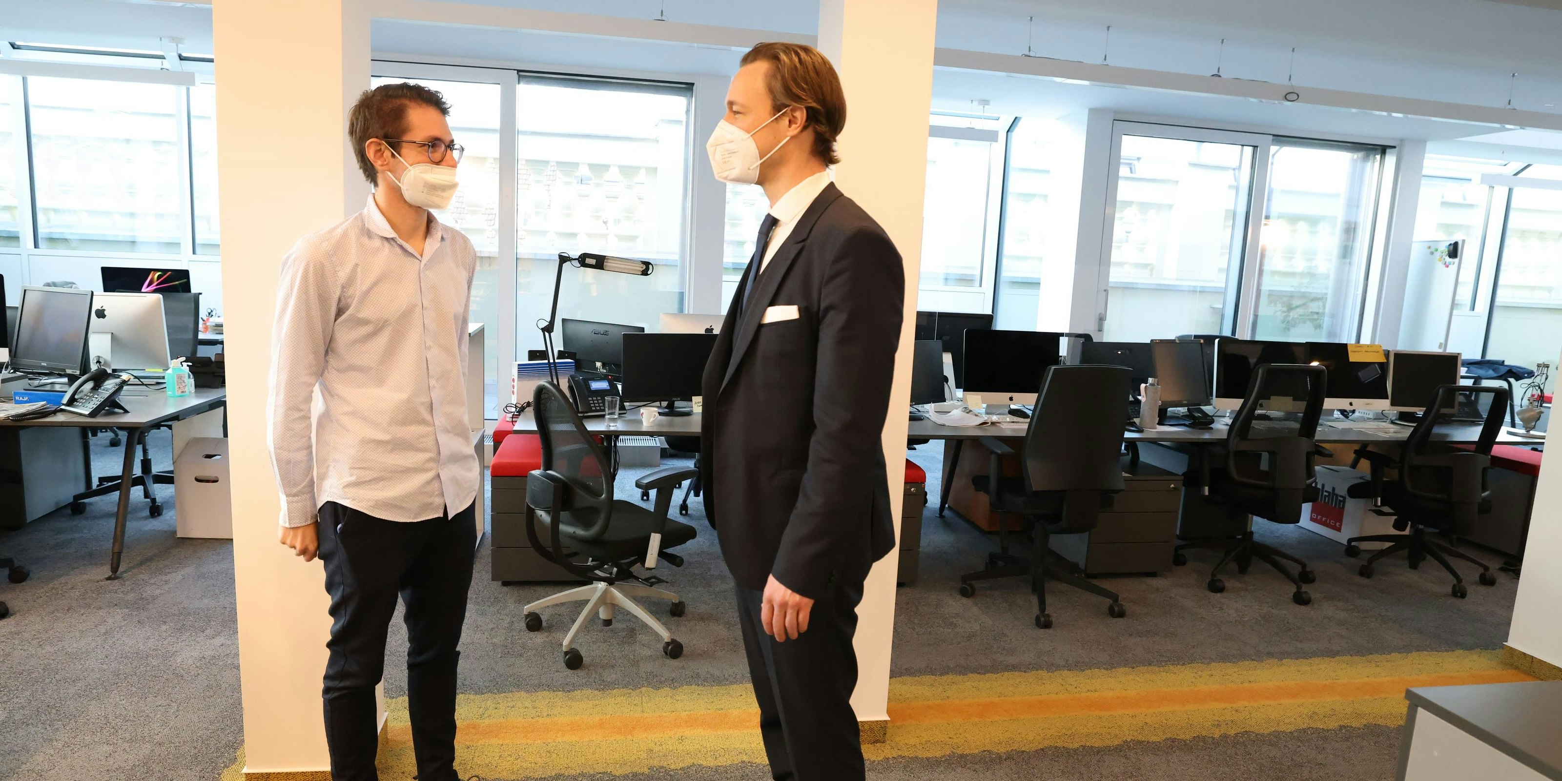 Gernot Blümel im Gespräch mit Clemens Oistric (<em>"Heute"</em>)