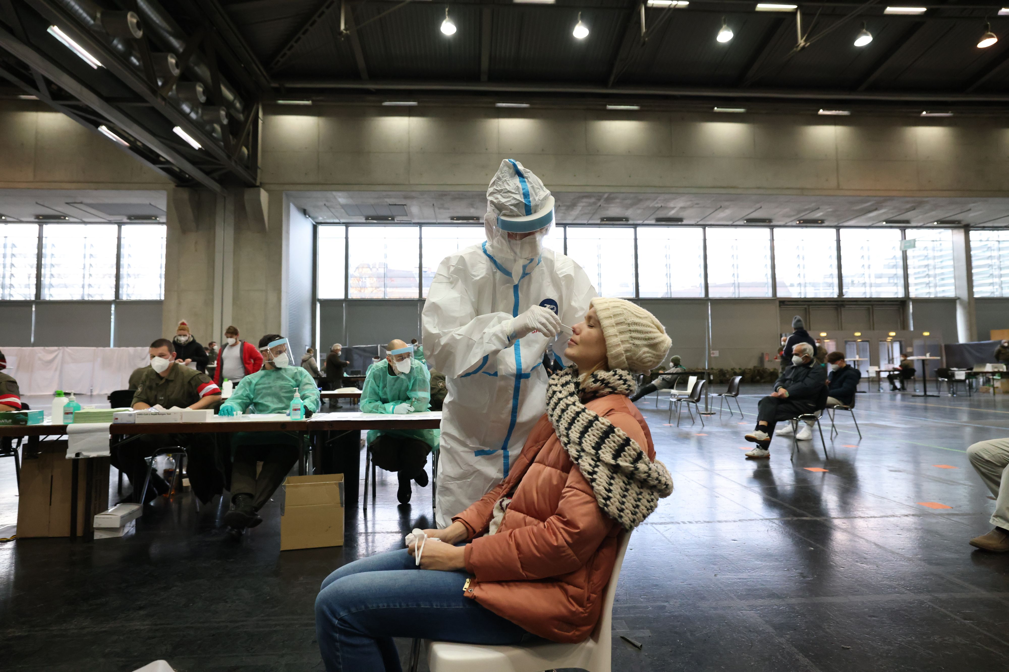 In den Teststraßen der Stadt Wien werden kostenlos Antigen-Schnelltests durchgeführt.