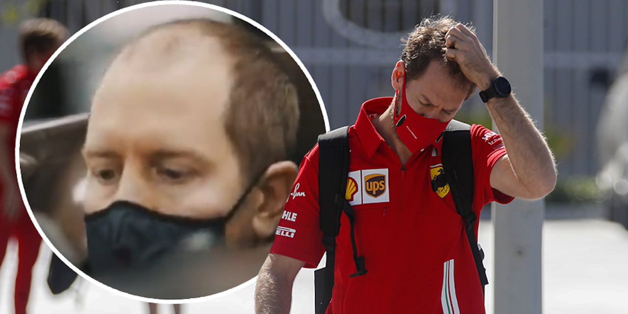 Haare Verschwunden Vettel Tragt Jetzt Halb Glatze Formel 1 Heute At