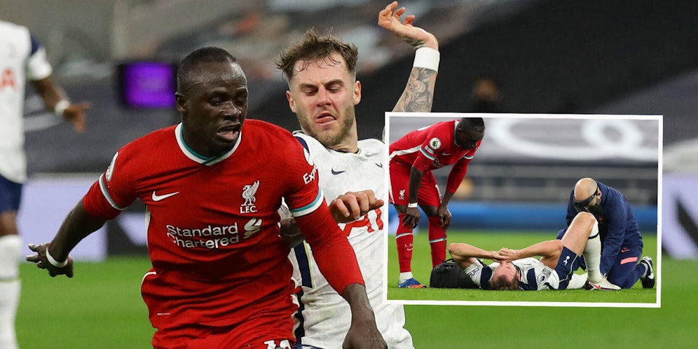 Sadio Mane bereitete der Spurs-Abwehr Kopfzerbrechen, Harry Kane verletzte sich.