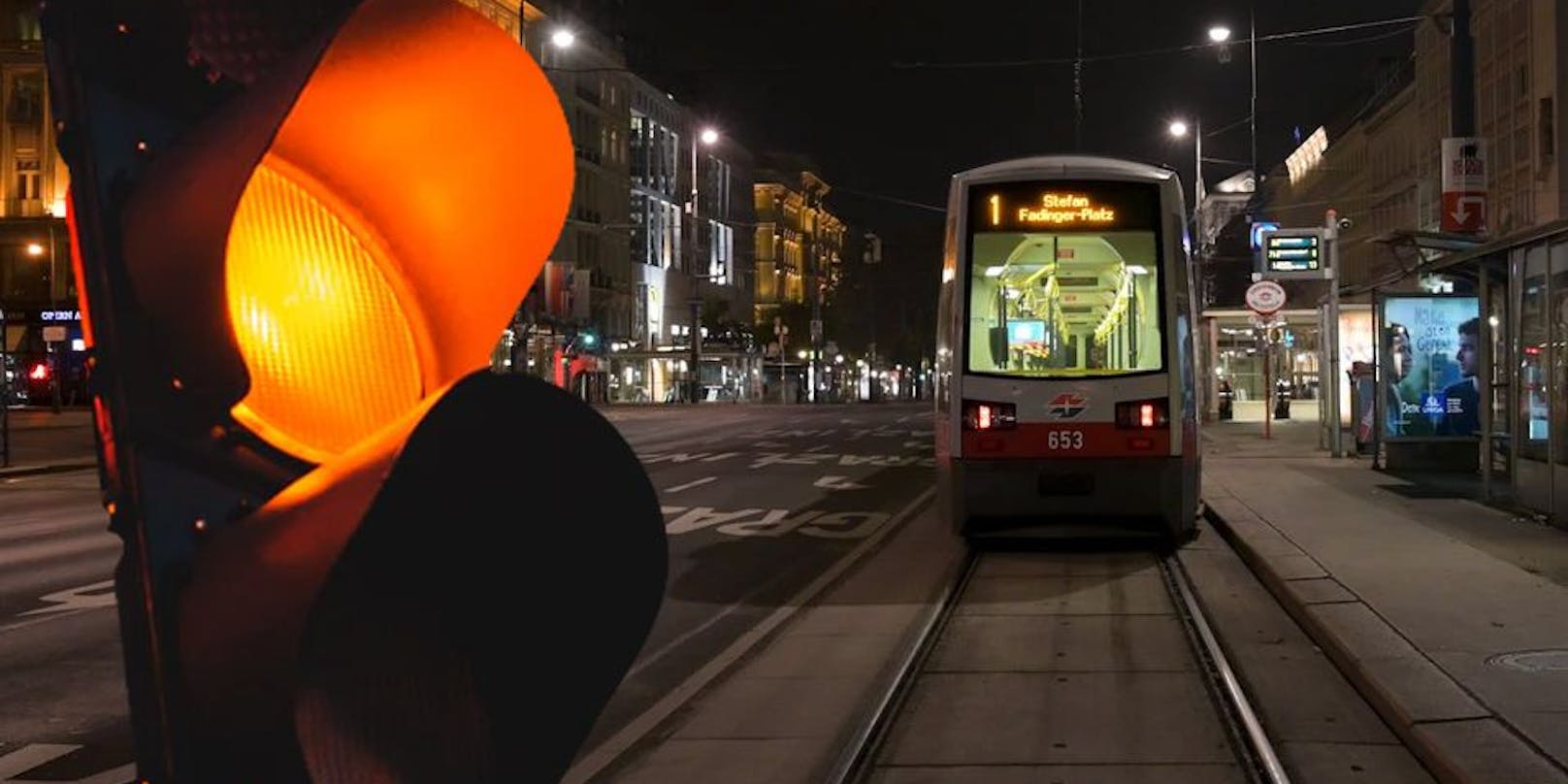 Wien wird auf der Corona-Ampel auf Orange gestellt