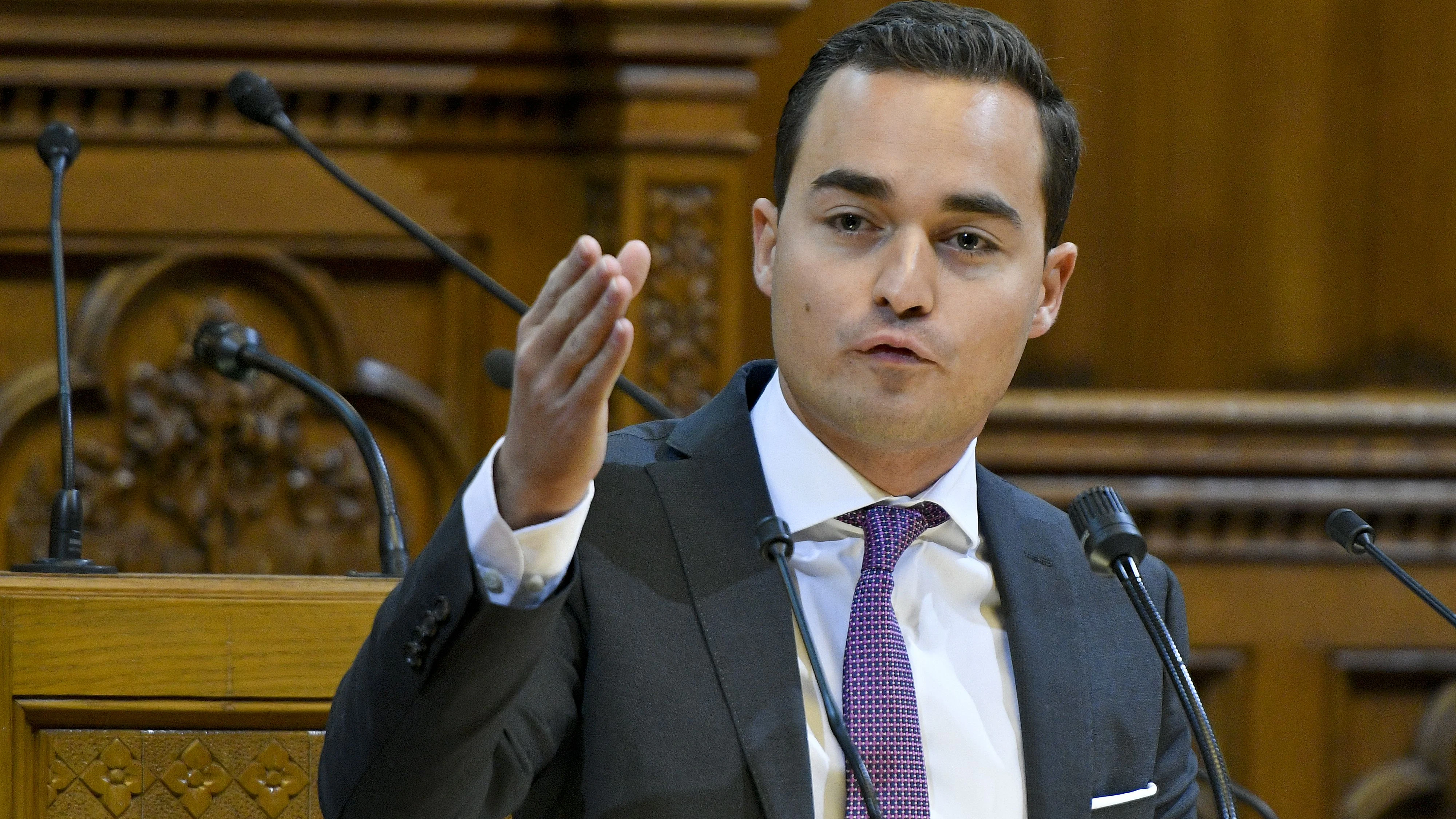 FPÖ-Wien-Klubobmann Maximilian Krauss tritt einen Mindestsicherungs-Streit los.