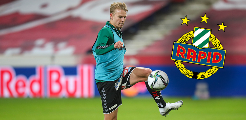 Marco Grüll ist ein Thema bei Rapid. 