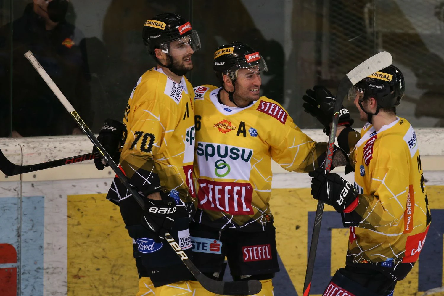 Jubel bei den spusu Capitals