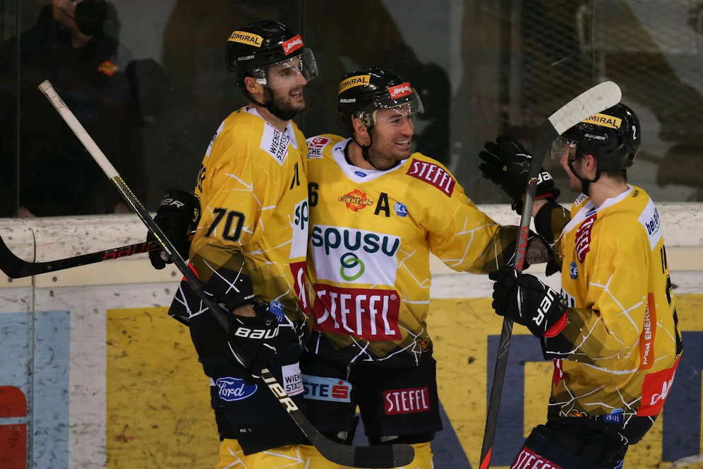 Jubel bei den spusu Capitals