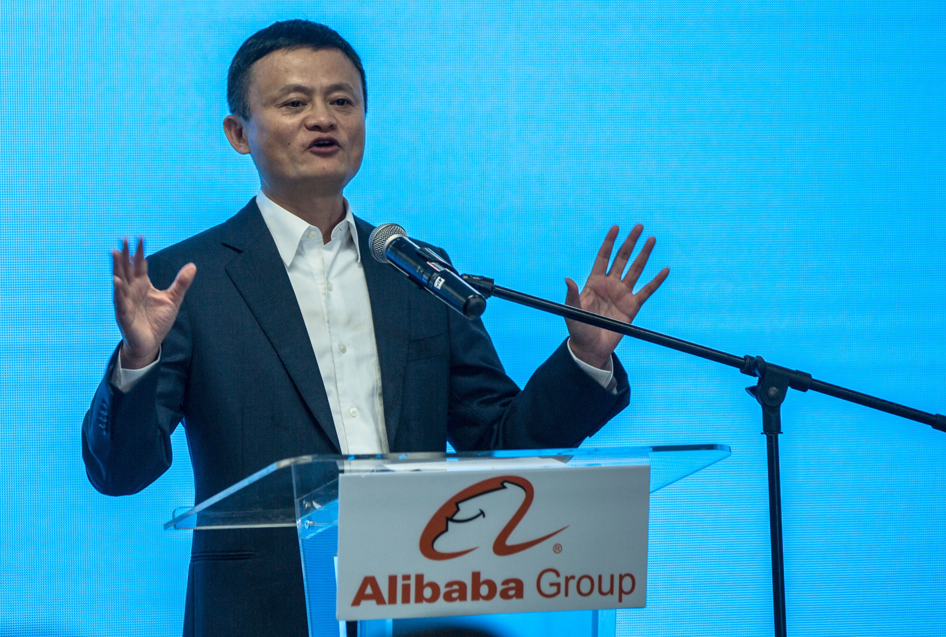 Jack Ma im Jahr 2018