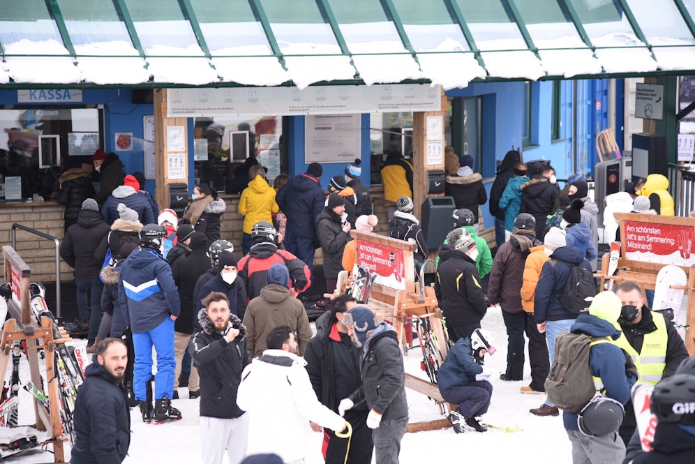 Bilder wie dieses vom Semmering drohen sich am Wochenende zu wiederholen.