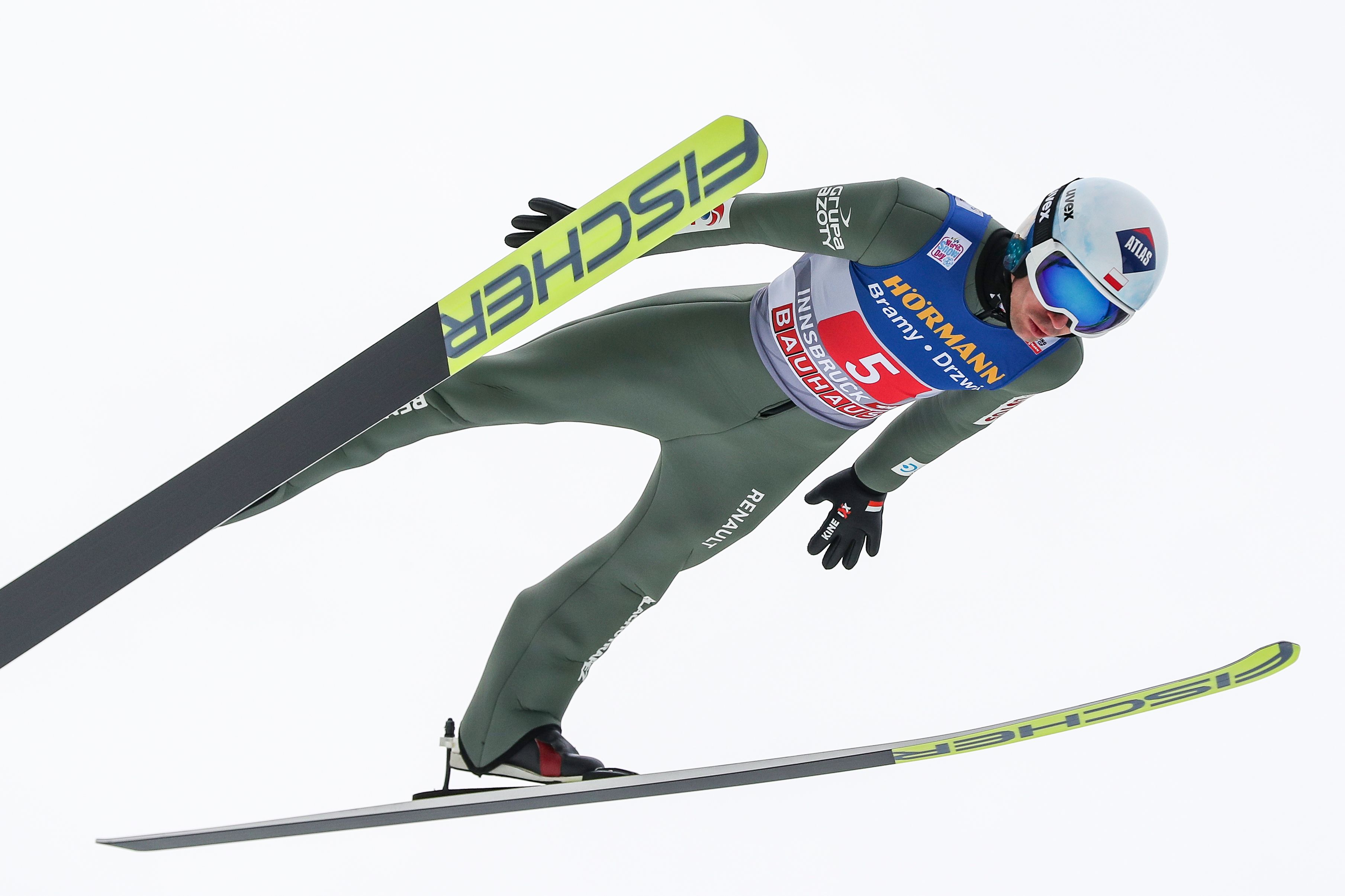 Kamil Stoch segelt in Innsbruck zum Sieg.