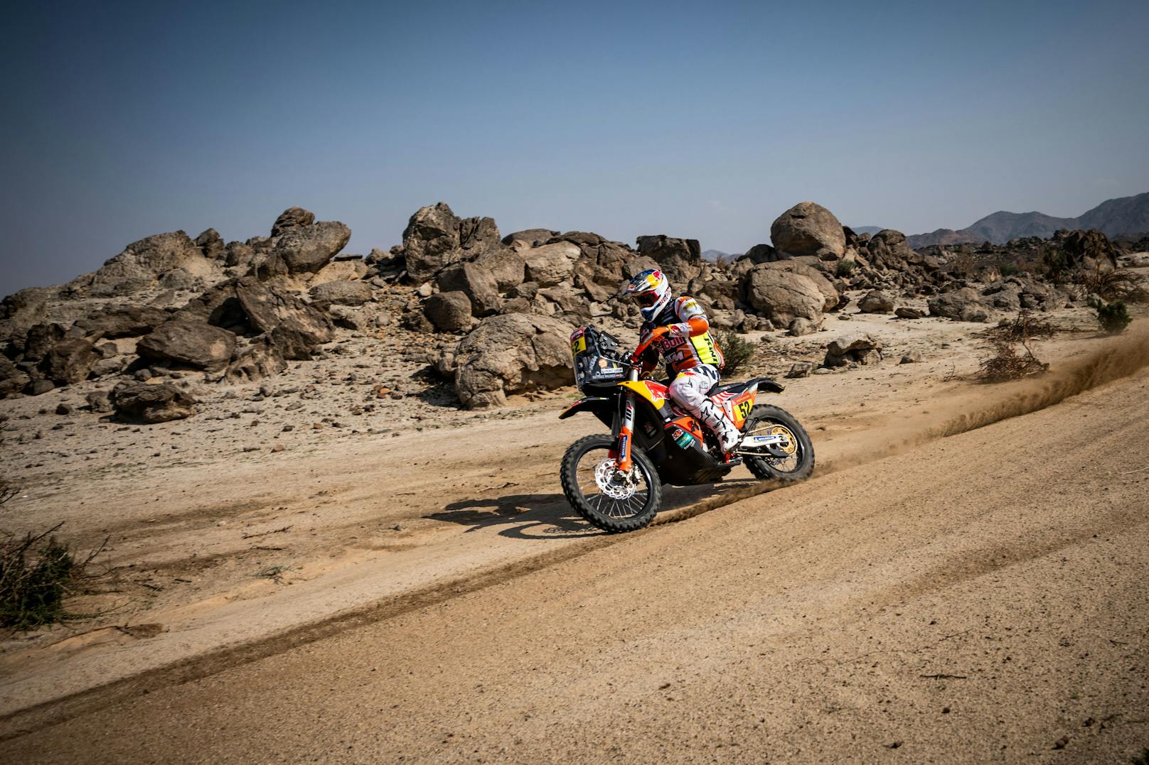 Walkner fuhr bei der Rallye Dakar als Dritter auf das Stockerl.