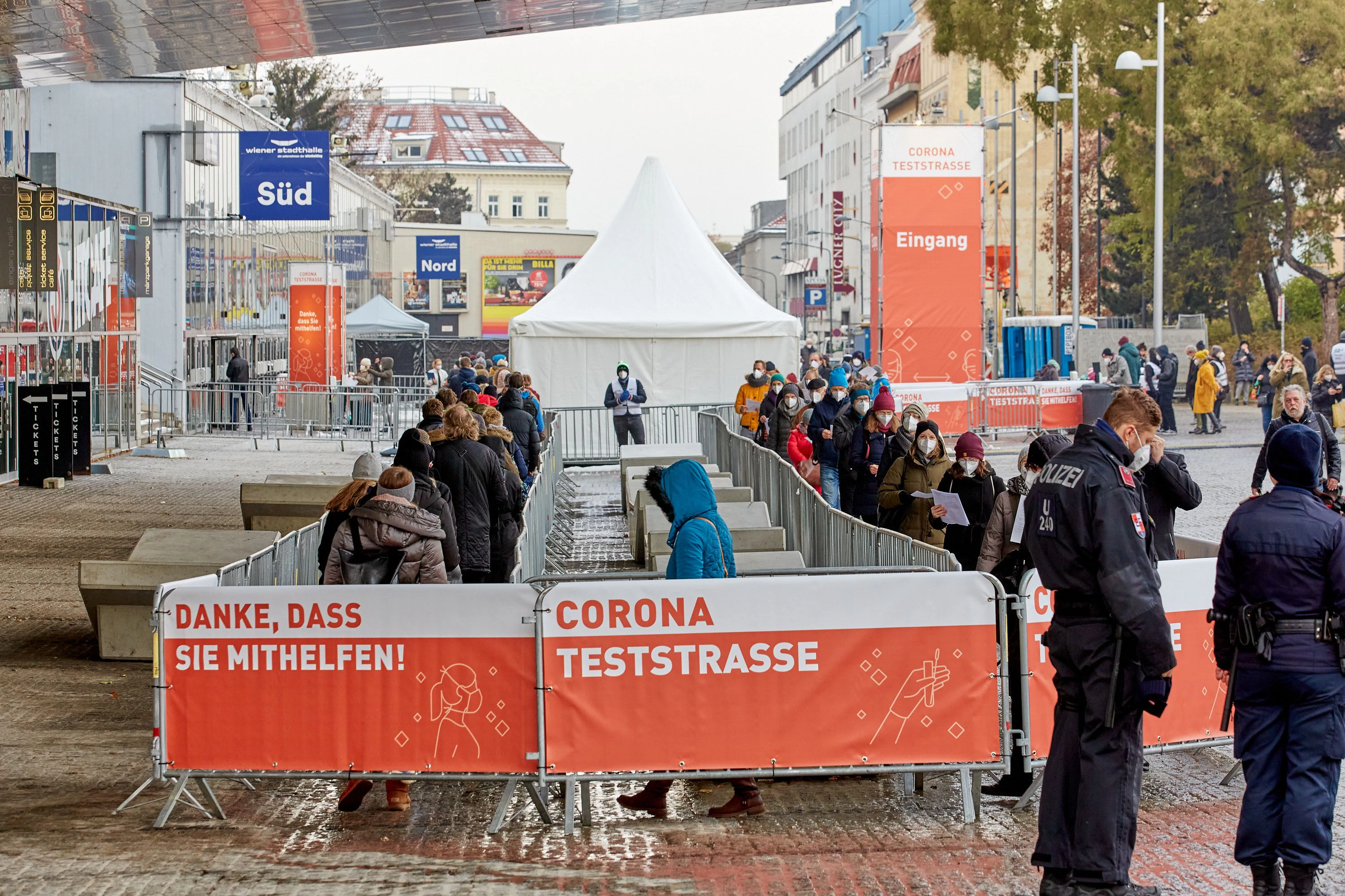 Stadthalle, Marxhalle und Messe öffnen wieder für Tests.