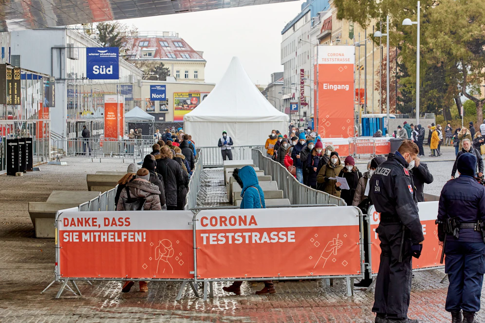 Wien: Stadthalle, Marxhalle und Messe öffnen wieder für Tests.