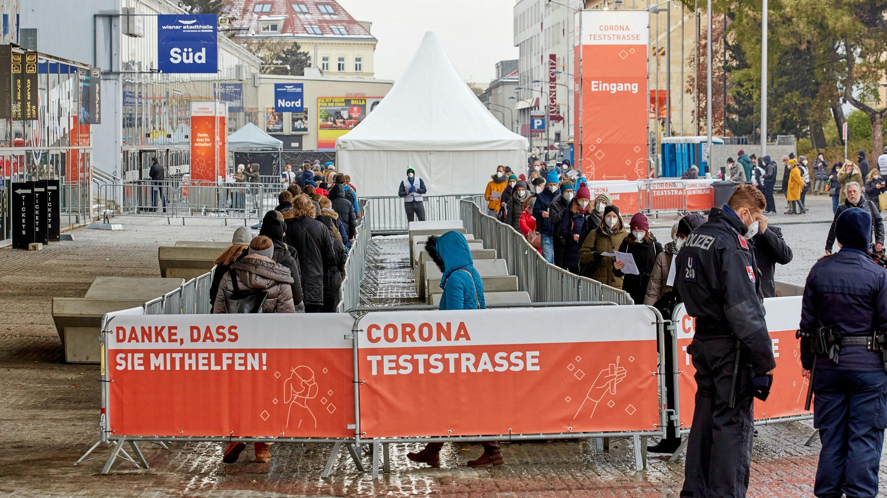 Stadthalle, Marxhalle und Messe öffnen wieder für Tests.