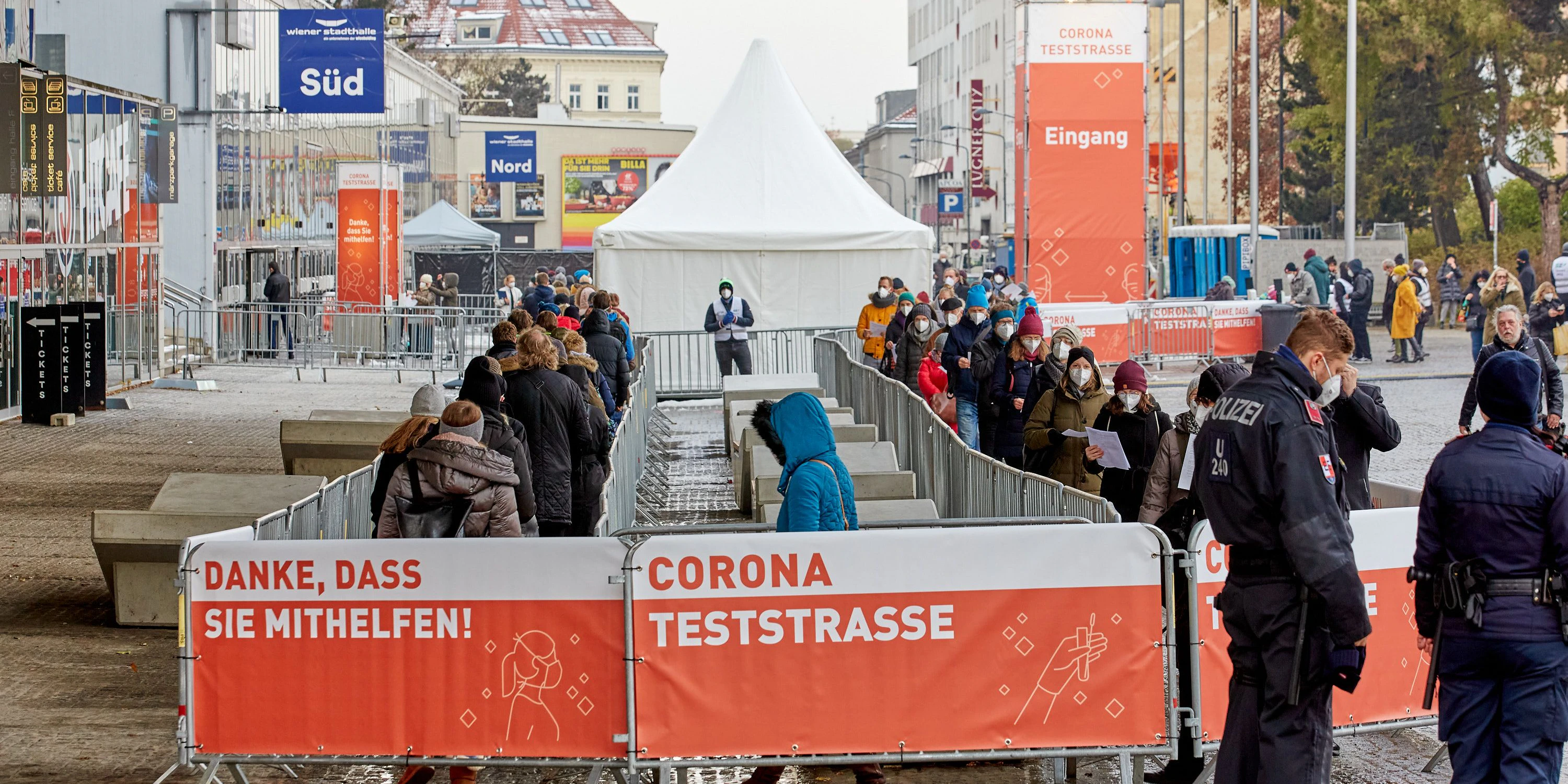 Stadthalle, Marxhalle und Messe öffnen wieder für Tests.
