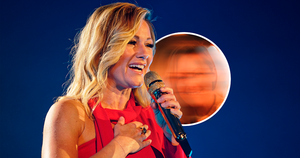 Helene kennt man sonst eigentlich nur aufgetakelt.