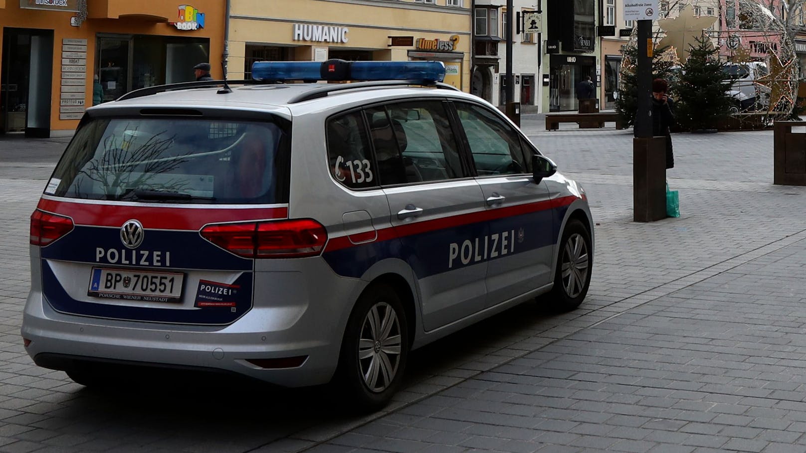 Die Polizei in Innsbruck. (Archivbild)