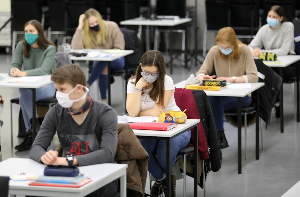 Schüler während der Corona-Krise