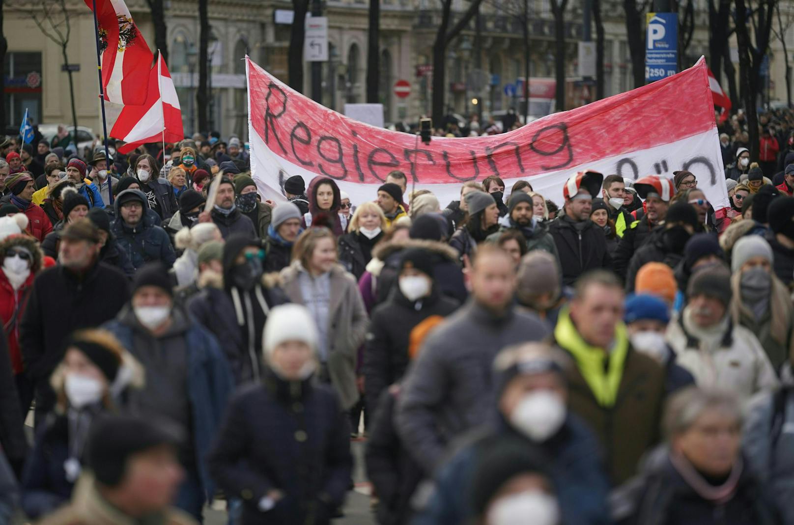 Die Demonstration die am 31. Jänner in Wien stattfand, sorgte für ein politisches Nachspiel.&nbsp;