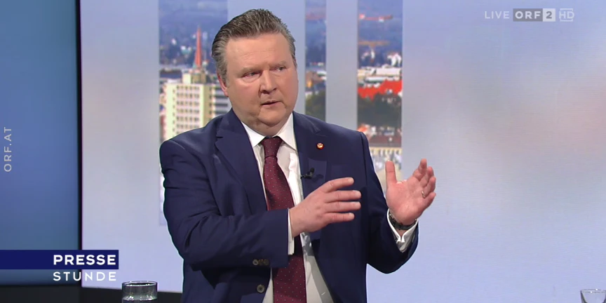 Bürgermeister Michael Ludwig in der Pressestunde