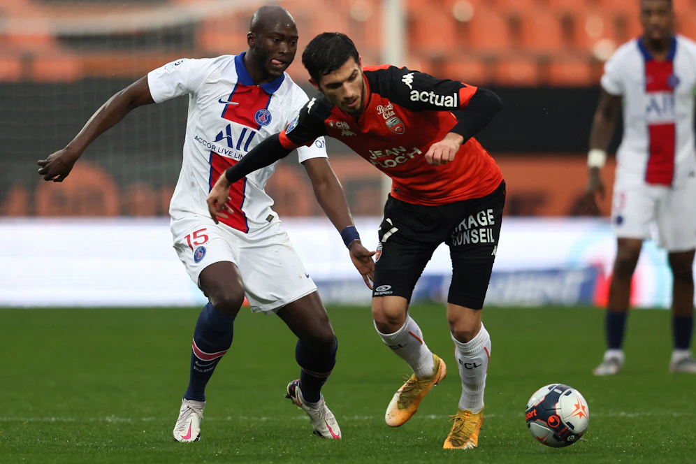 Lorient-Stürmer Adrian Grbic.