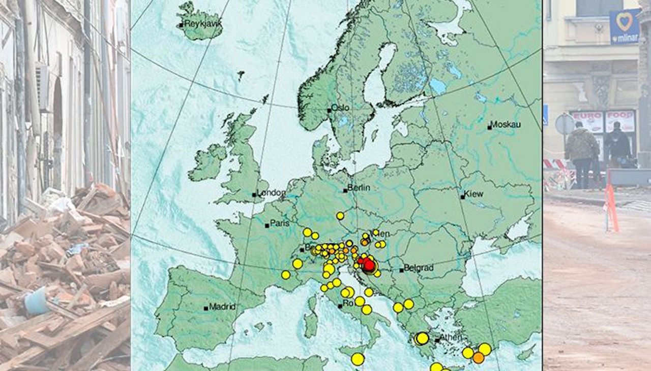 Starkes Erdbeben erschüttert wieder Kroatien – Welt | Heute.at