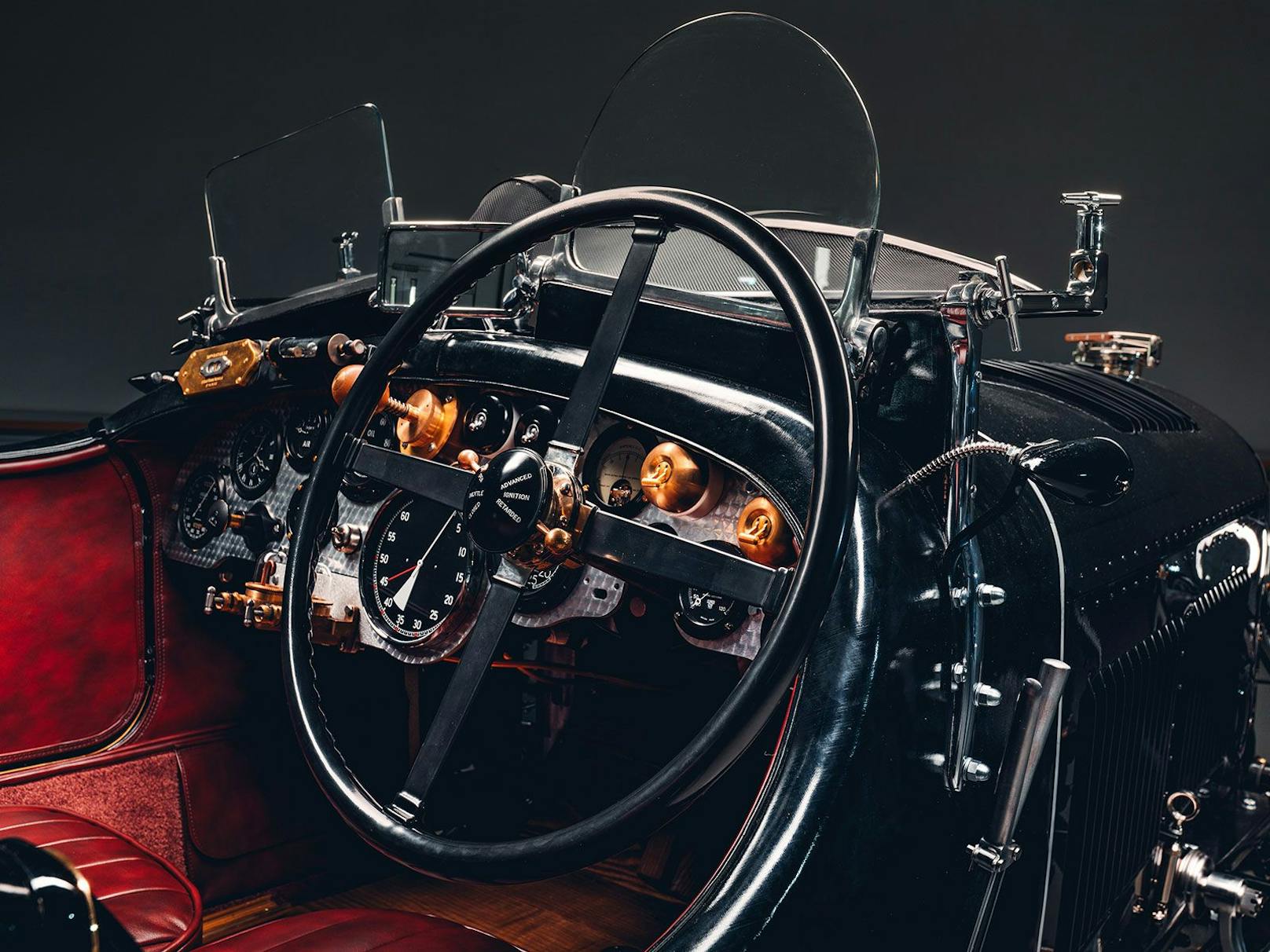 Innenraum des Bentley Blower Continuation Series