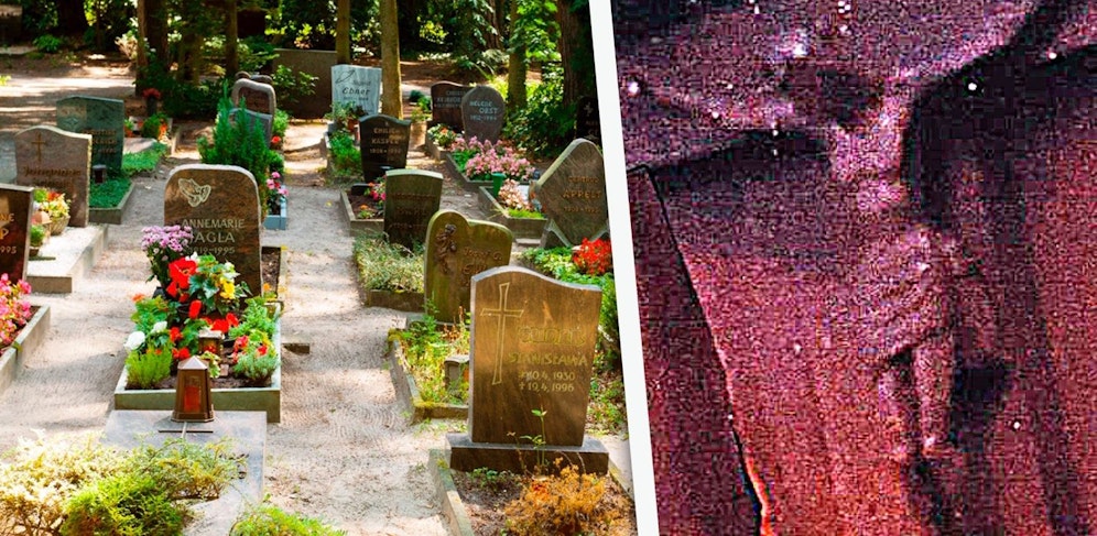 Die sakrale Figur (r.) wurde einfach gestohlen.