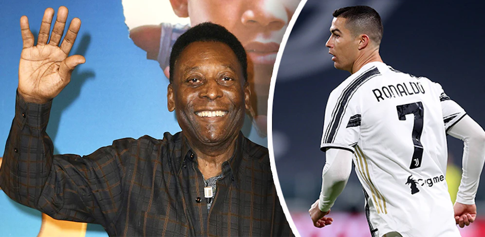 Pele will nicht von Cristiano Ronaldo überholt werden. 