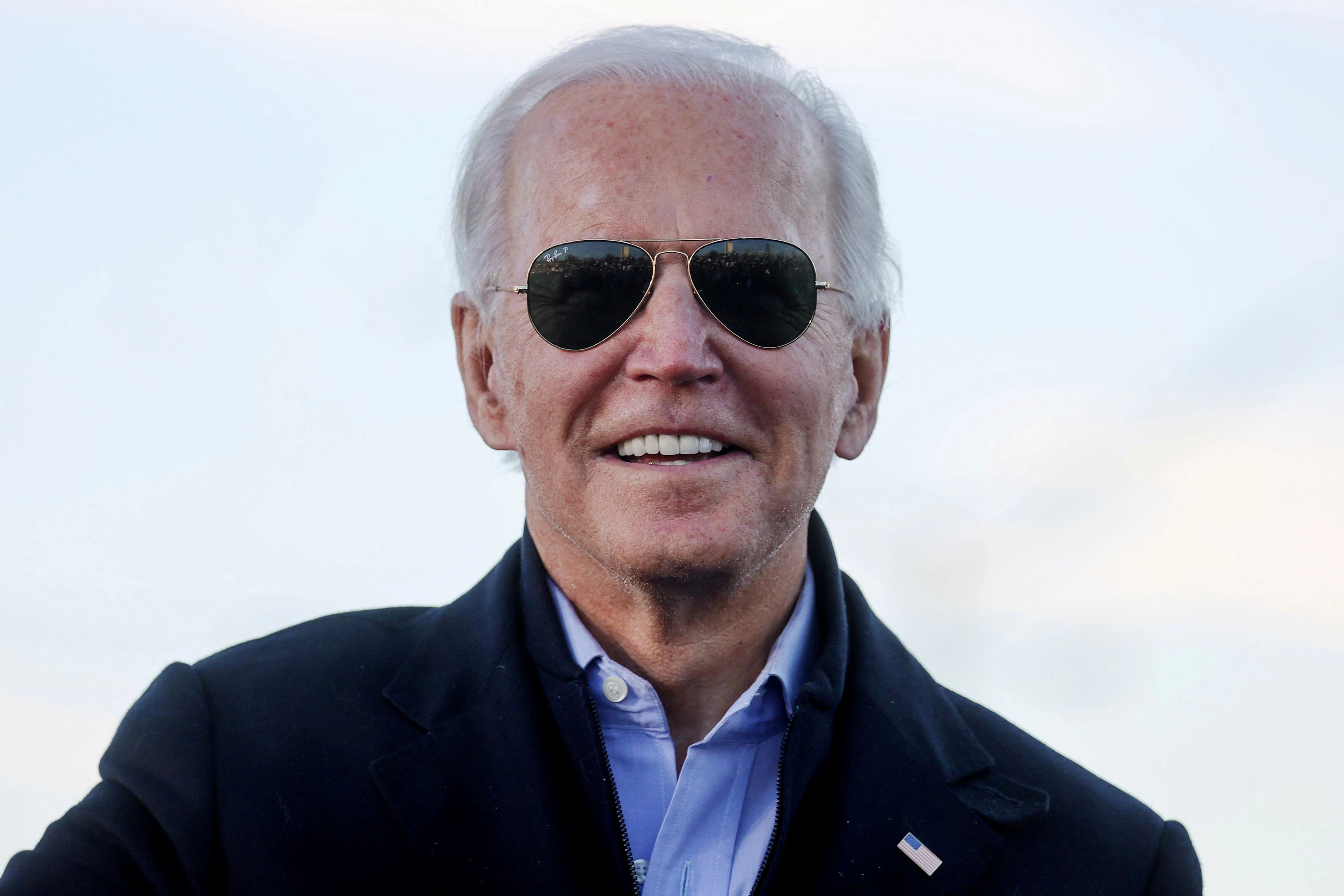 «Morgen kann ein neuer Tag für Amerika sein»: Der gewählte US-Präsident Joe Biden. (4. Januar 2021)