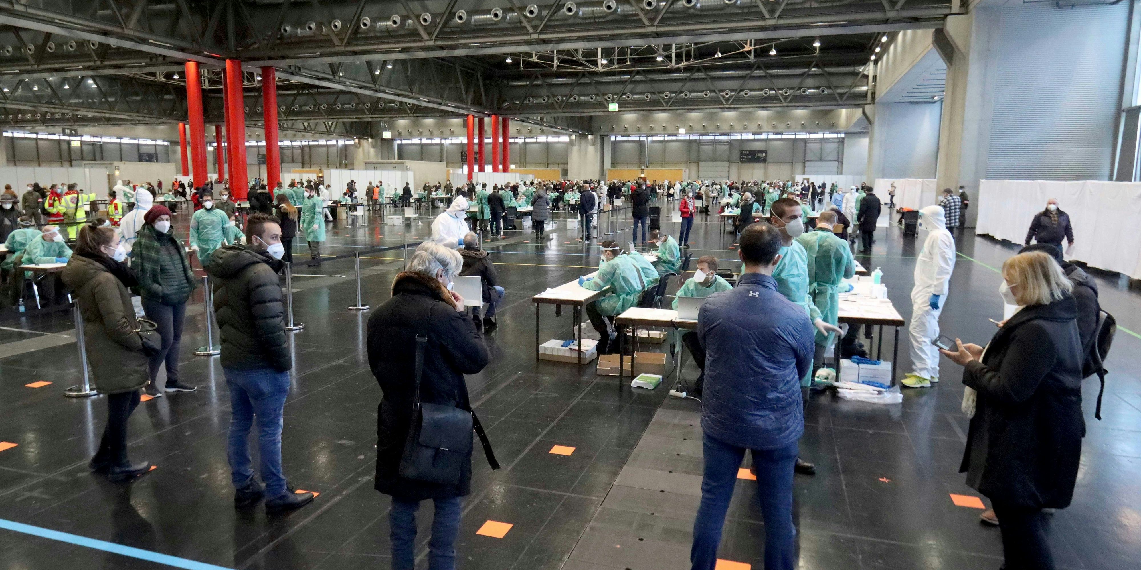 Corona-Tests in Wien (Archivfoto)