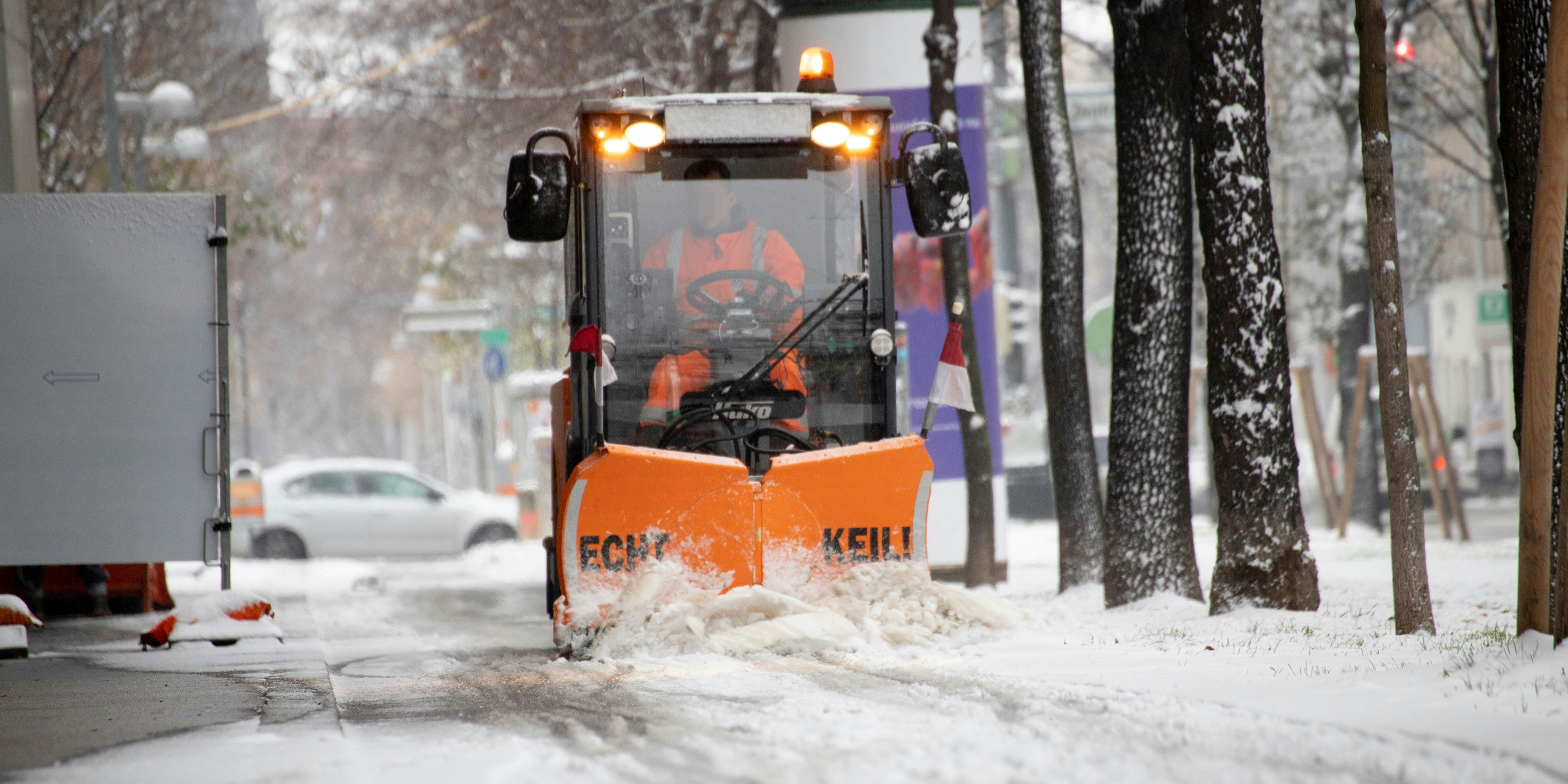 Laut Ubimet-Experten wird es am Mittwoch ab 04 Uhr in der Früh schneien.