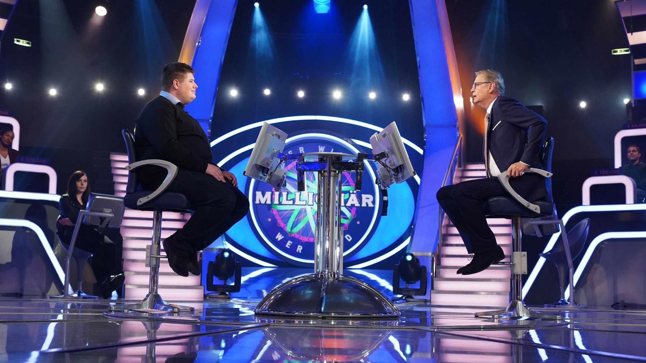 "Wer wird Millionär" (4.1.2021): Johannes Volkmann, Günther Jauch