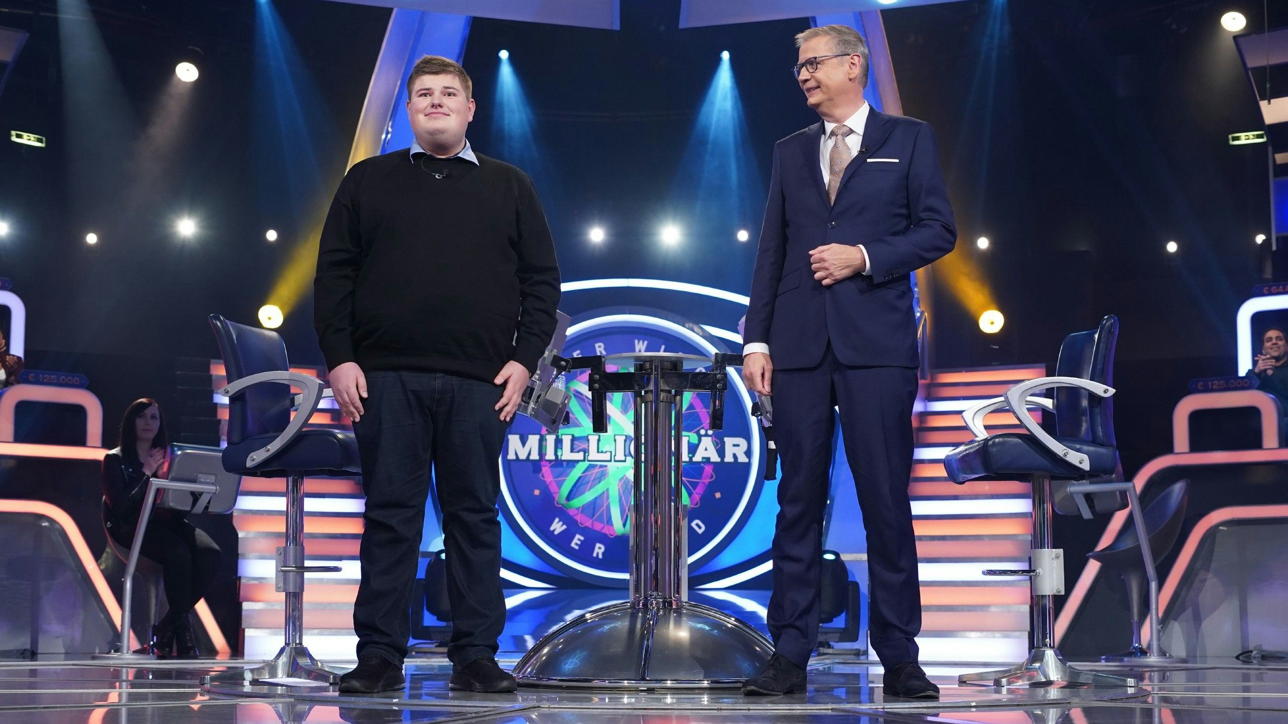 "Wer wird Millionär" (4.1.2021): Johannes Volkmann, Günther Jauch