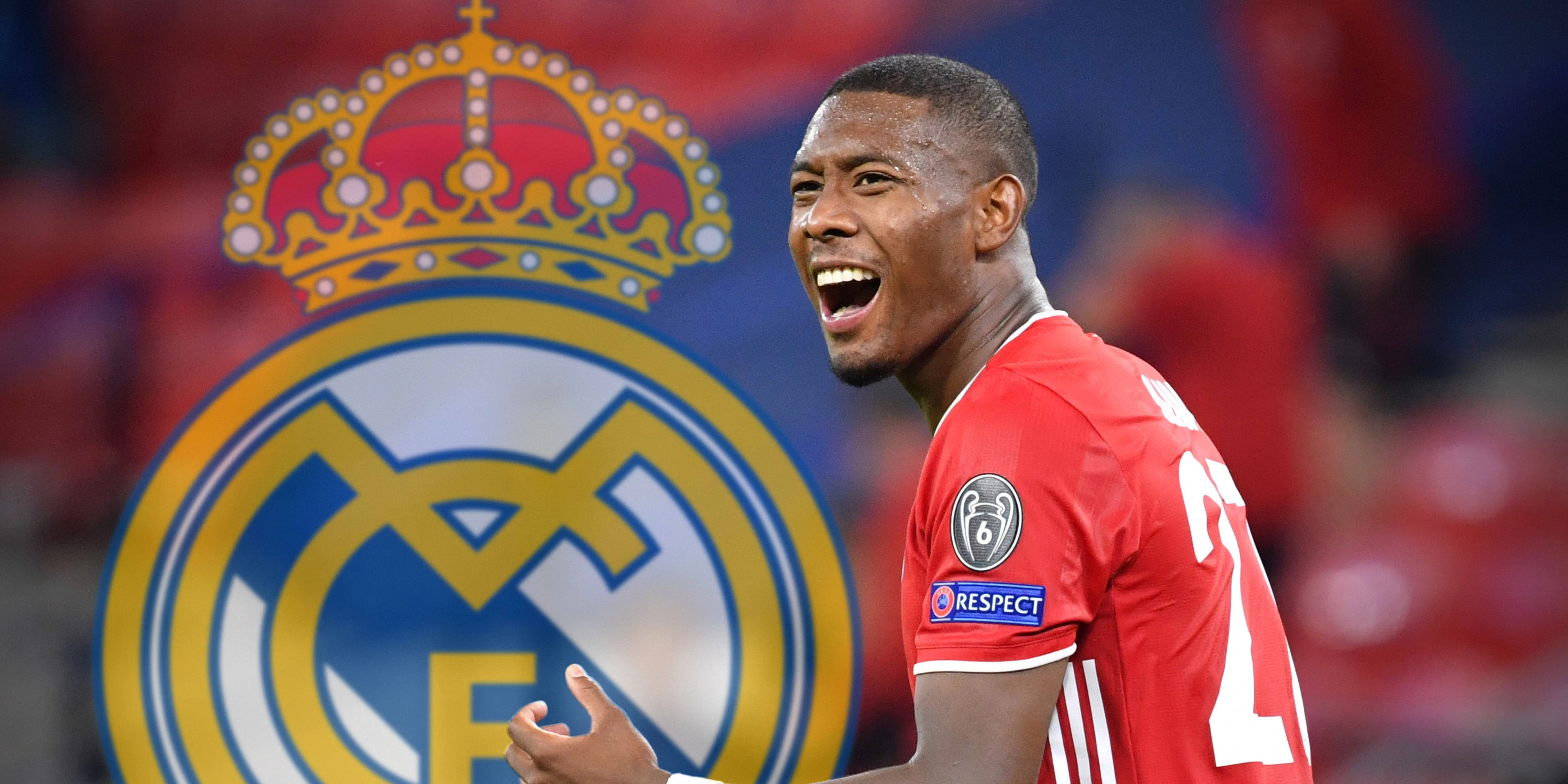 David Alaba steht vor der Unterschrift bei Real Madrid. 