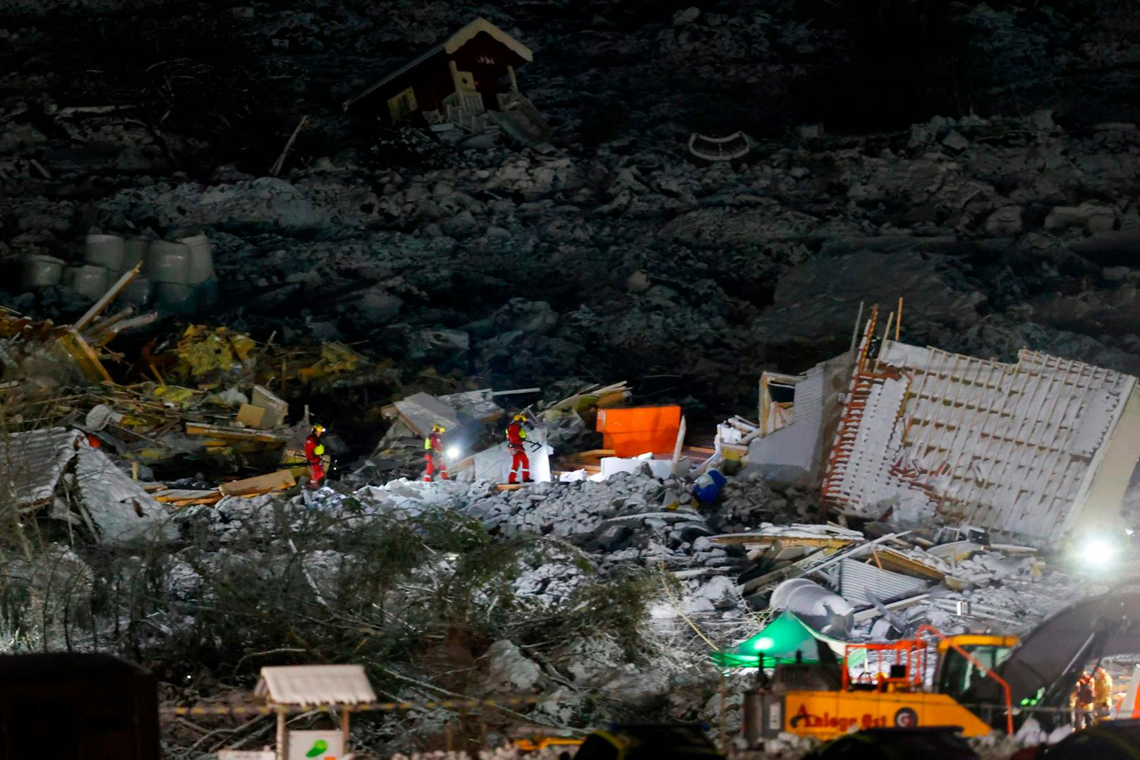 In Norwegen kam es am 30. Dezember zu einem verheerenden Erdrutsch.