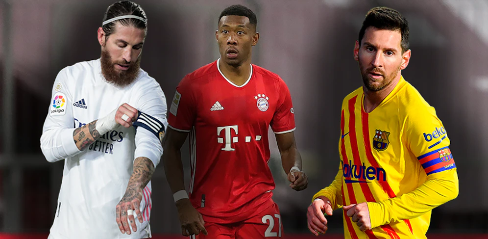 Nicht nur David Alaba ist im Sommer ablösefrei. 