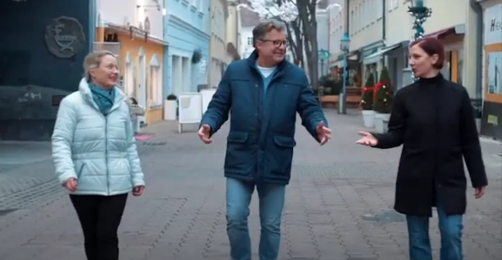 Die Kandidaten Ninette Schramm, Niko Formanek und Nina Kasser (v. l.)