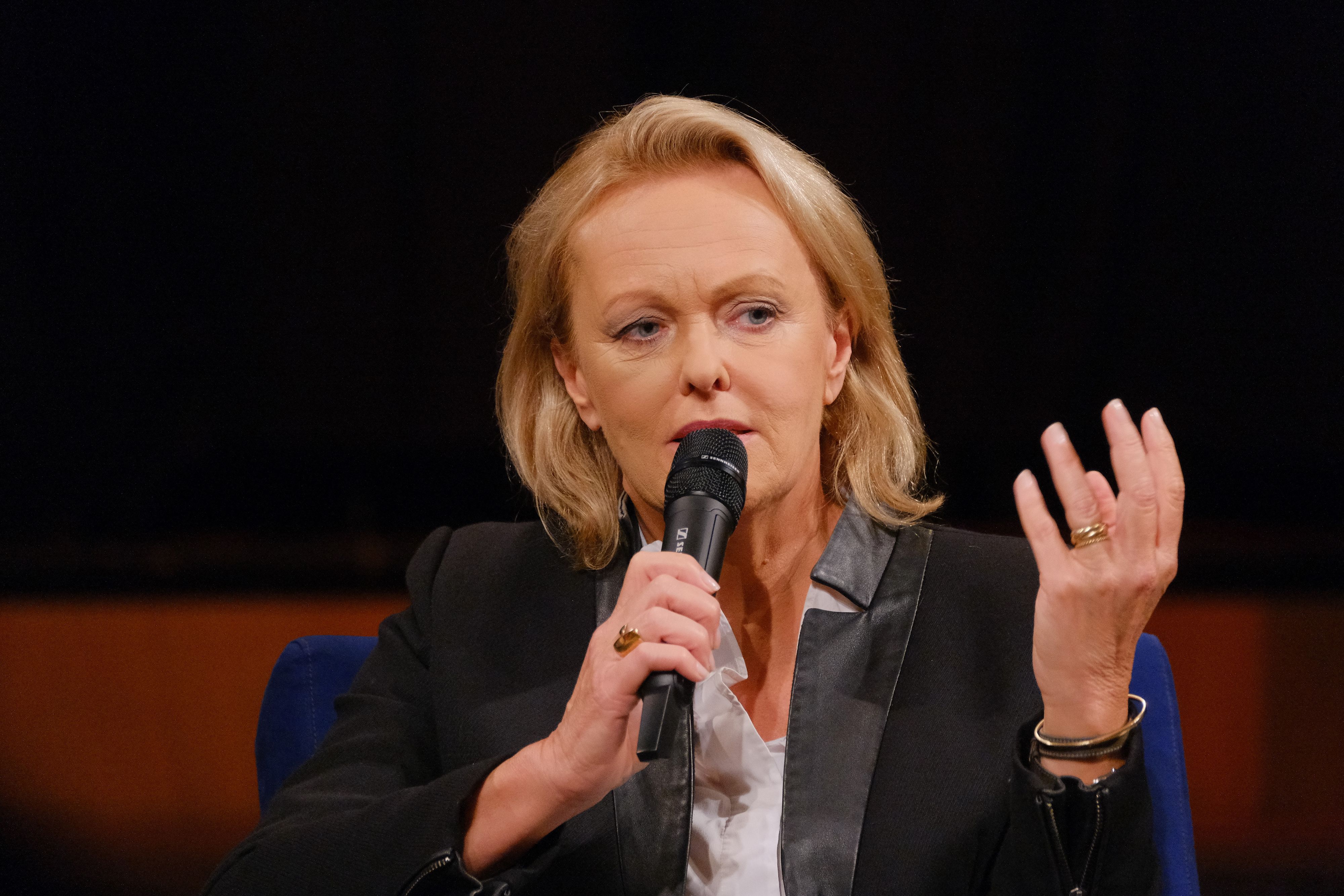 Die bekannte TV-Journalistin Hannelore Veit