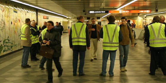 Fahrscheinkontrolle in Wien