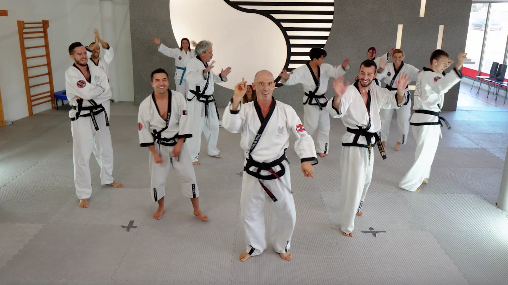 Auch Österreichs größte Kampfsportschule YOUNG-UNG Taekwondo tanzt den "Jerusalema".
