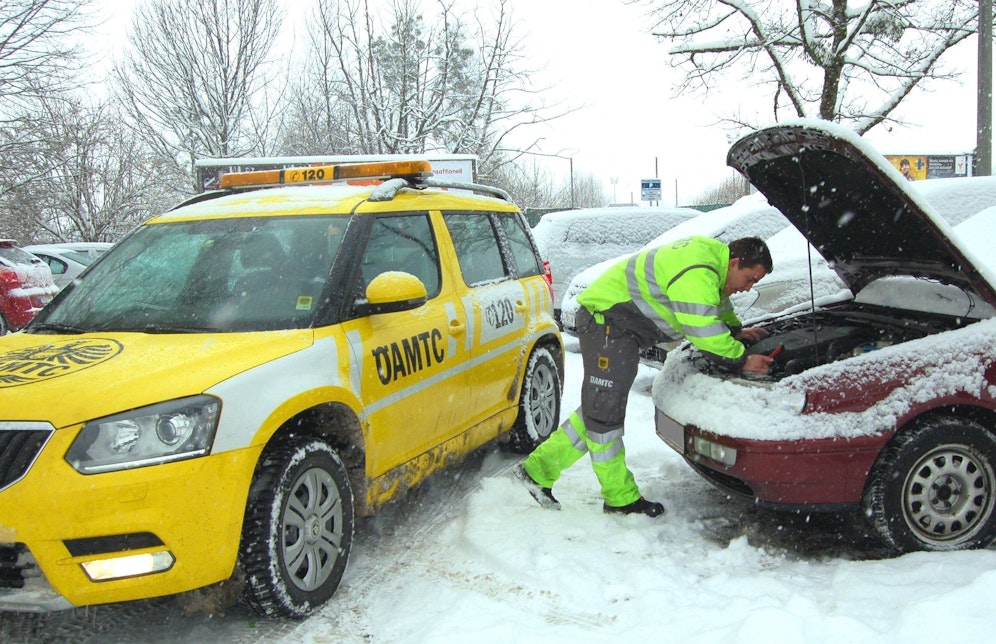 Die Pannenhelfer des ÖAMTC waren trotz Corona gefragt wie eh und je.