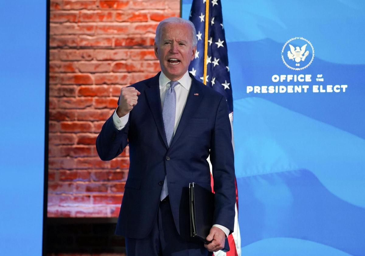 Joe Biden sprach von einem Angriff auf die Demokratie. "Das Capitol zu stürmen, ist kein Protest. Es ist Aufruhr."