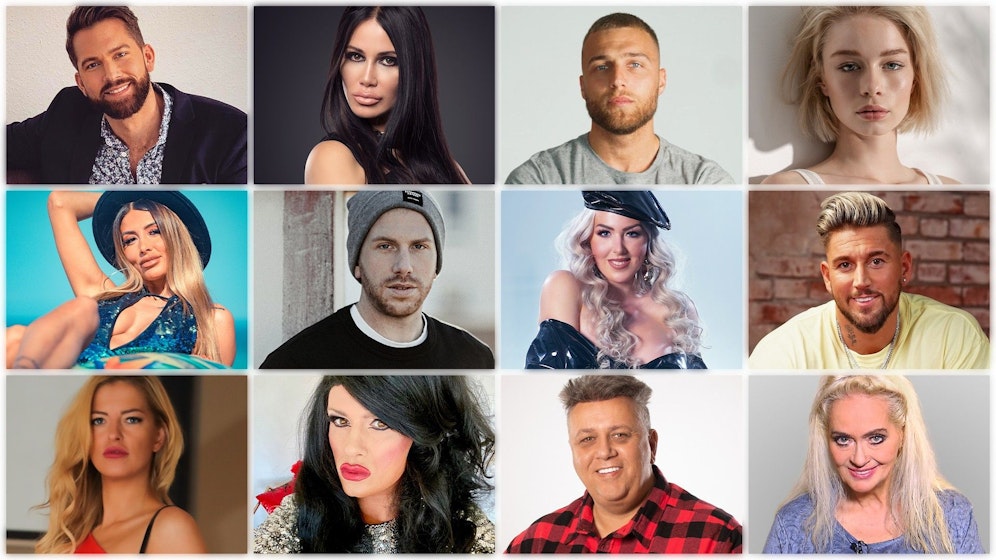 Zwölf Promis wollen das 