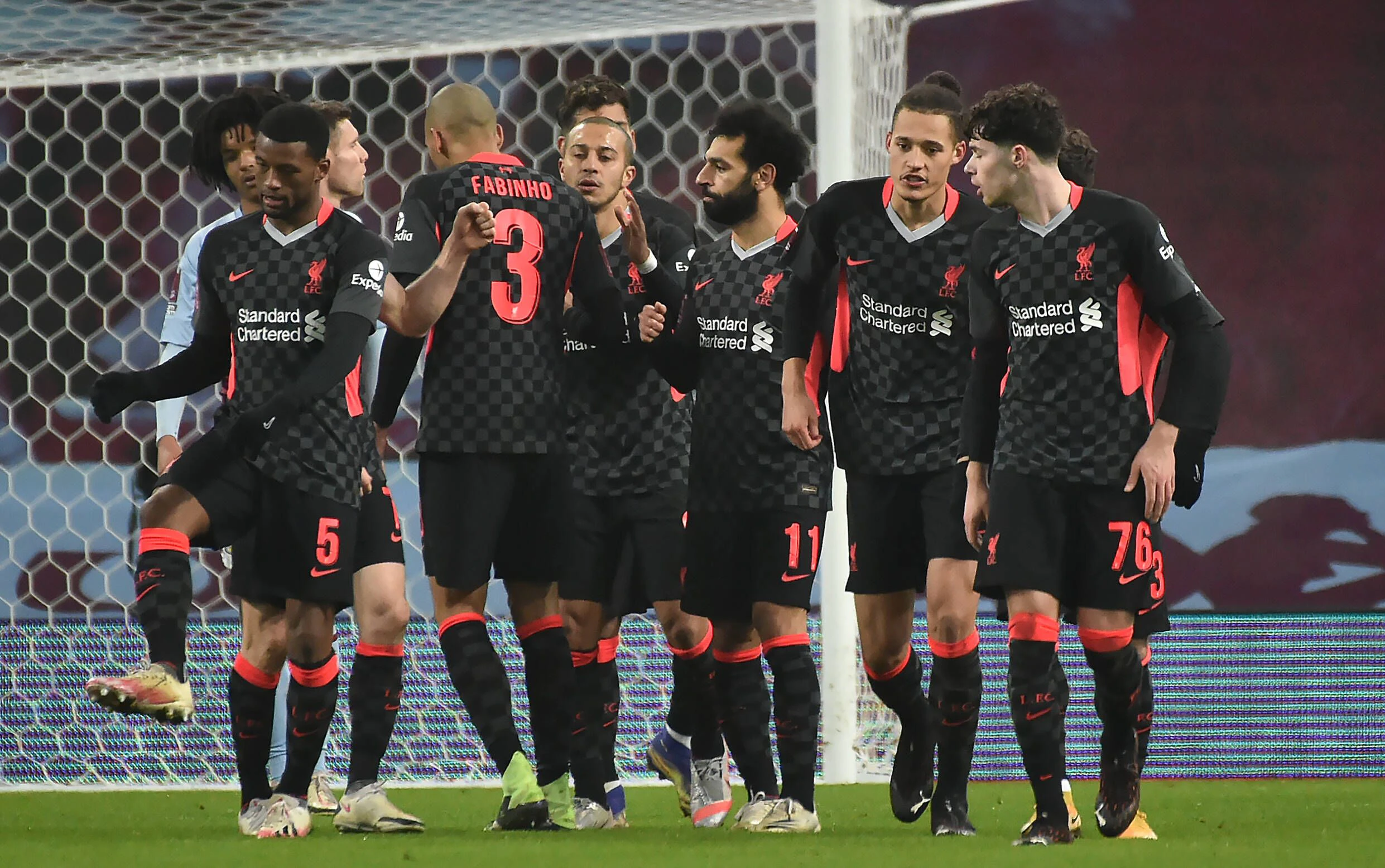 Liverpool feiert einen klaren FA-Cup-Sieg. 