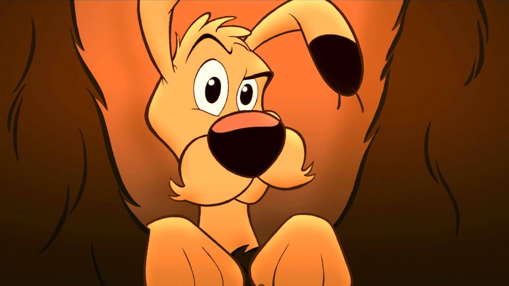 <strong>Idefix</strong>, der freche Gefährte von Asterix und Obelix, hat in der TV-Serie 