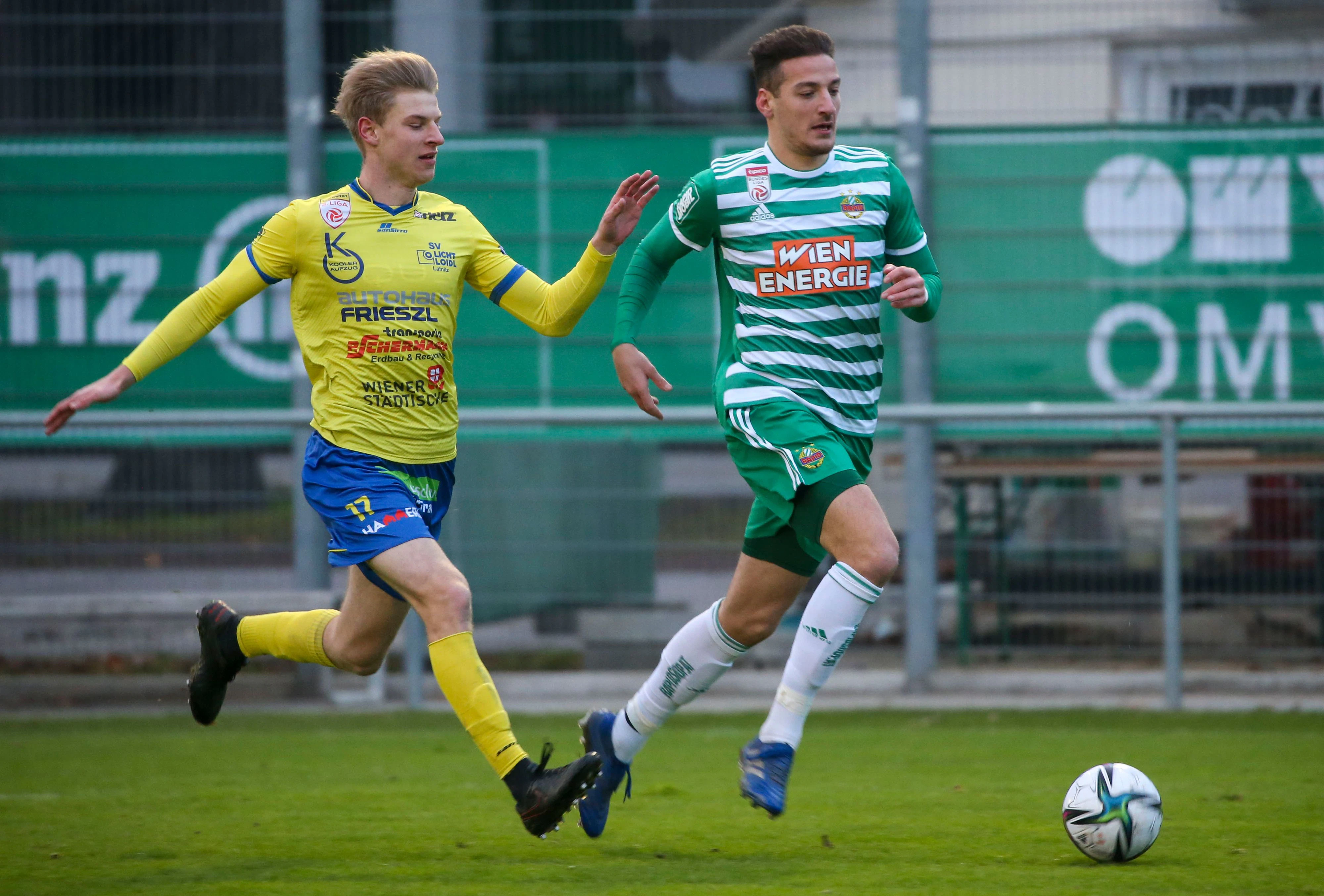 Rapid im Test gegen Lafnitz. 