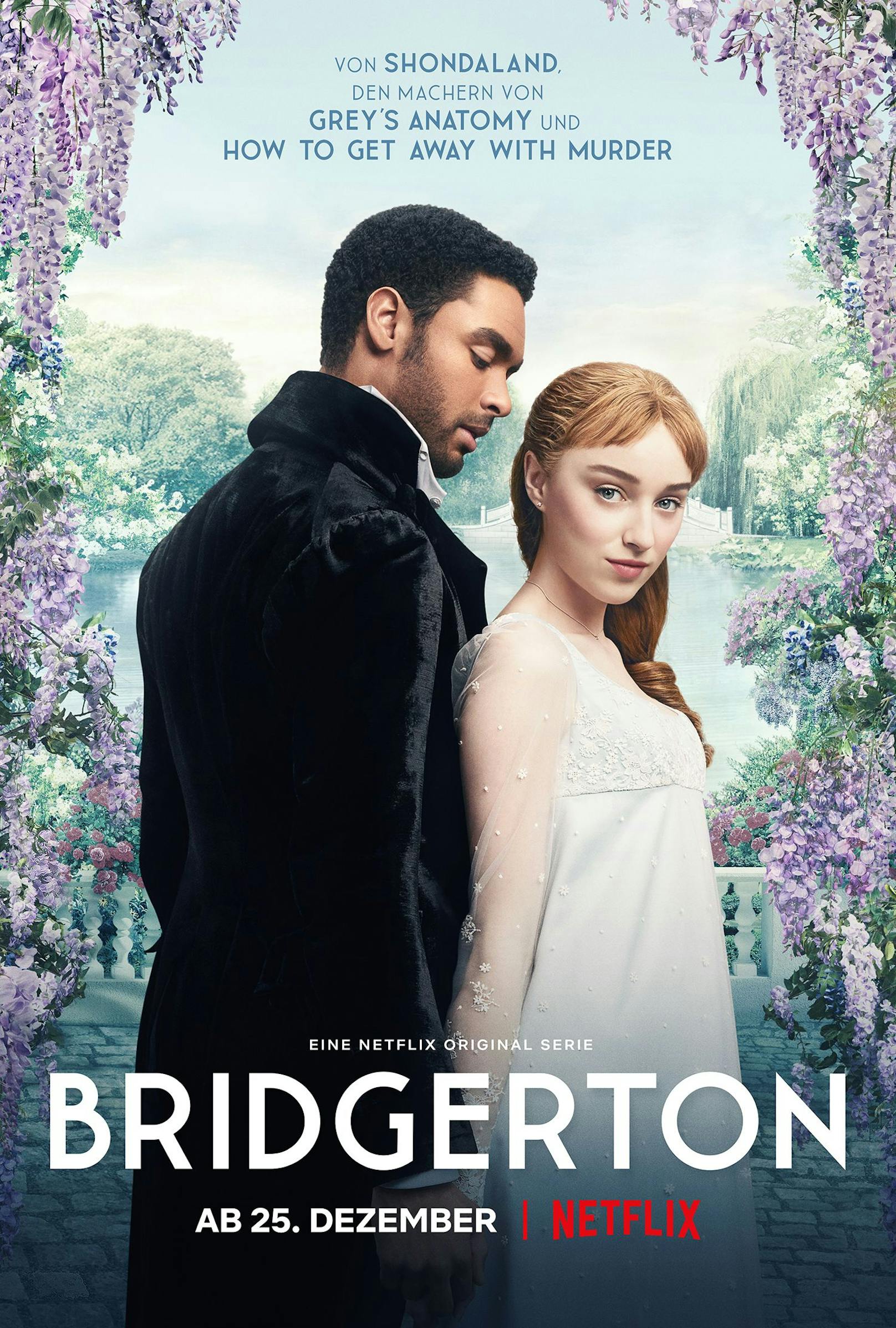 Die erste Staffel <em>"Bridgerton"</em> ist auf Netflix verfügbar.