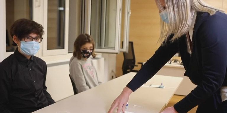 Corona-Test an der Schule